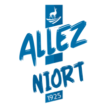Logo del Chamois Niortais Football Club, perfetto per vestire il tuo bebè con stile e passione per il calcio. Scopri di più su c