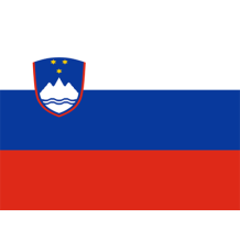 Bandiera Ufficiale della Slovenia, perfetta per personalizzare articoli per neonati con un tocco di originalità.