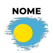 Bandiera effetto pennello Palau, un tocco originale e colorato per il tuo piccolo. Scopri di più su ciuccio-bambini.com.