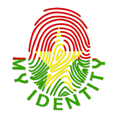Impronta My Identity Burkina Faso, un prodotto unico per neonati, ideale per personalizzare i momenti speciali.