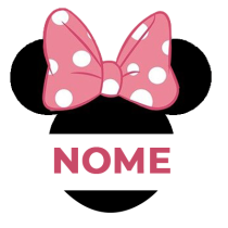 Orecchie nere di Minnie con fiocco rosa a pois bianchi, perfette per il tuo bebè. Scopri di più su ciuccio-bambini.com!