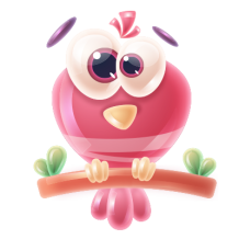 Animali divertenti Uccello, il compagno ideale per i tuoi piccoli. Scopri di più su ciuccio-bambini.com!