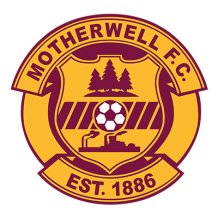 Logo del Motherwell Football Club, ideale per articoli per bebè. Scopri il nostro assortimento su ciuccio-bambini.com.
