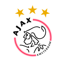 Logo Ajax Amsterdam, perfetto per articoli per bebè. Scopri le nostre collezioni su ciuccio-bambini.com.
