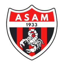 Logo Association sportive d\'Aïn M\'lila, perfetto per articoli per neonati. Scopri le nostre collezioni su ciuccio-bambini.com.