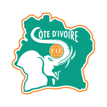 Logo della squadra di calcio nazionale della Costa d\'Avorio, ideale per articoli per neonati. Scopri di più su ciuccio-bambini.