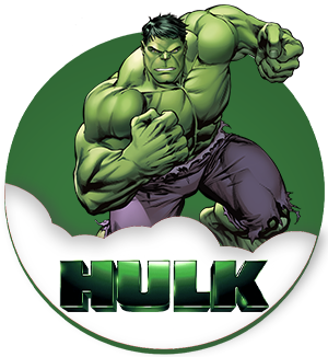 Articoli personalizzati: Hulk